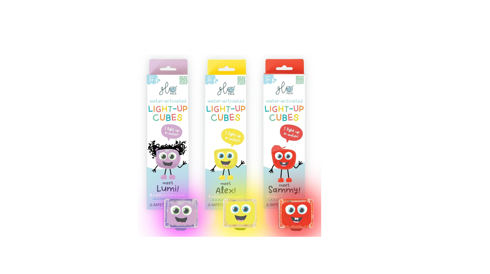 Glo Pals Light-Up Cubes