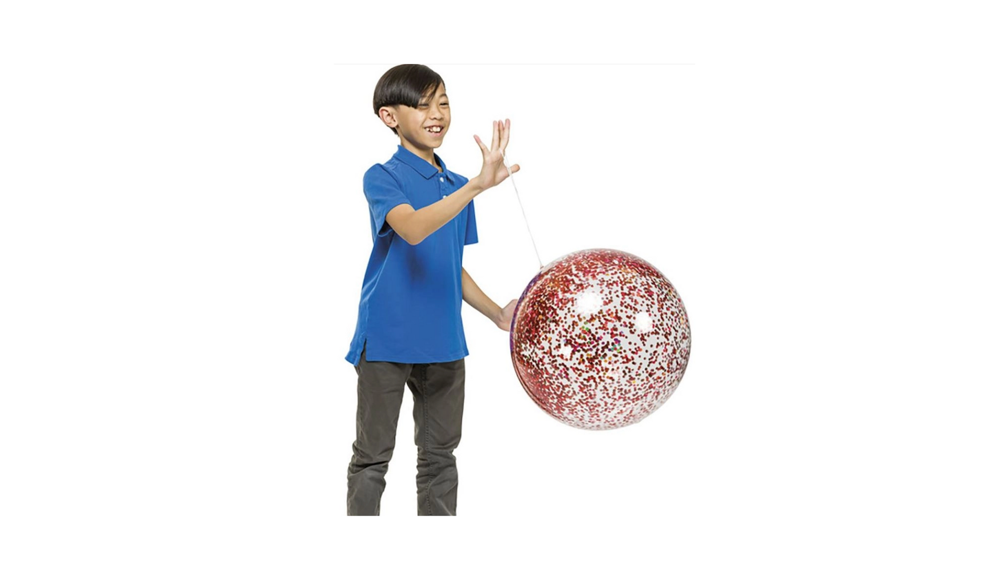 Jumbo Glitter Punch Balloon
